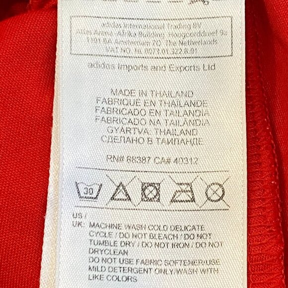 Adidas tennis dress Women's Small red mini stretch tennis tenniscore picleball - Picture 10 of 11